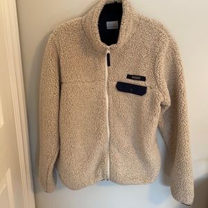 Columbia sherpa jacket.